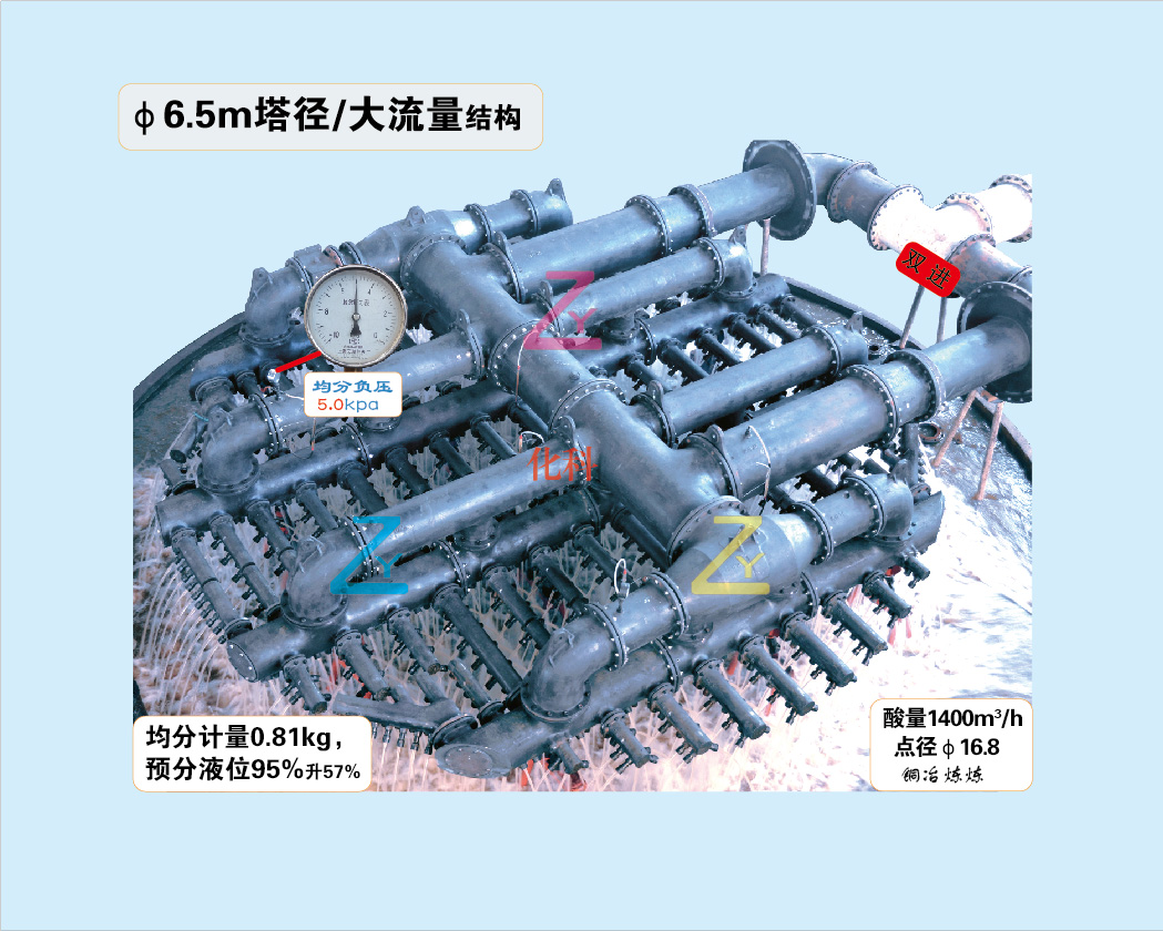 Ф6.5m分酸器